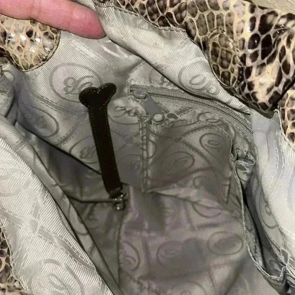 Brighton faux snakeskin purse - Picture 6 of 12